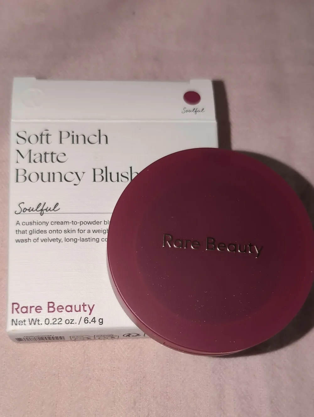 Rare Beauty Soft Pinch Matte Bouncy Blush-Color: Soulful-New In Box